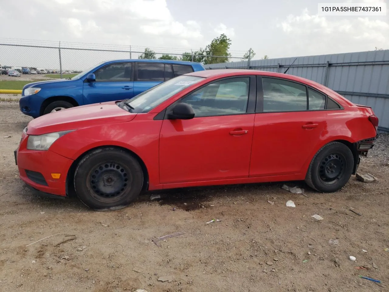 2014 Chevrolet Cruze Ls VIN: 1G1PA5SH8E7437361 Lot: 64367114