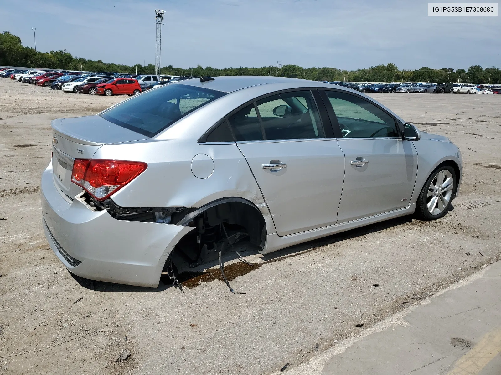 2014 Chevrolet Cruze Ltz VIN: 1G1PG5SB1E7308680 Lot: 65572604