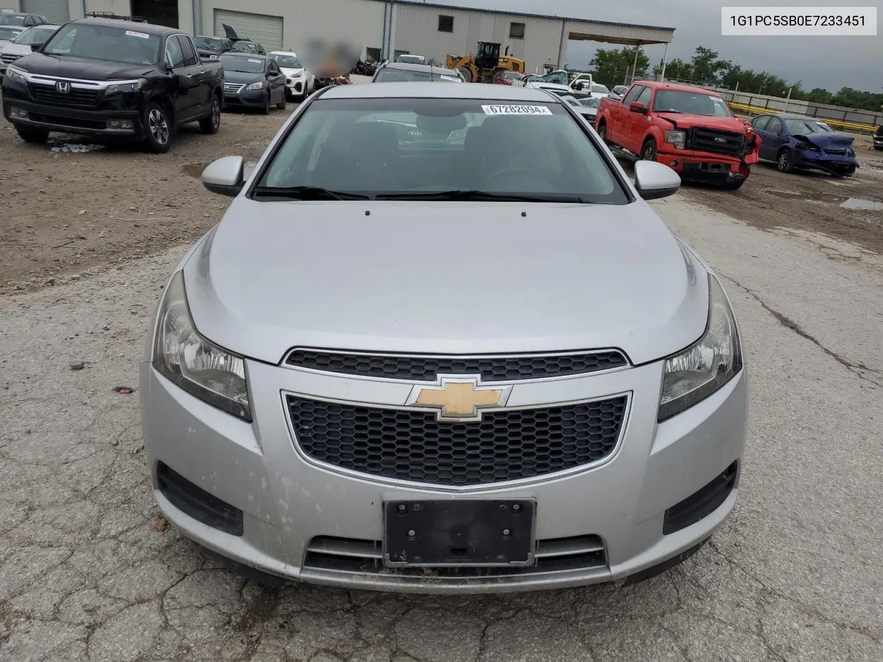 2014 Chevrolet Cruze Lt VIN: 1G1PC5SB0E7233451 Lot: 67282094