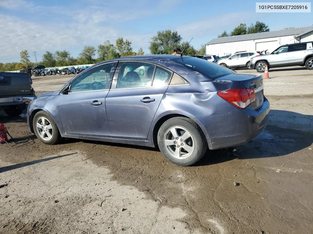 2014 Chevrolet Cruze Lt VIN: 1G1PC5SBXE7205916 Lot: 72715944