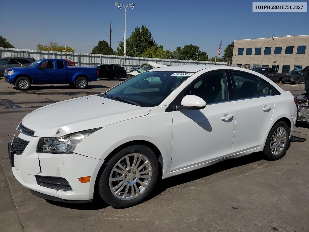 1G1PH5SB1E7302827 2014 Chevrolet Cruze Eco