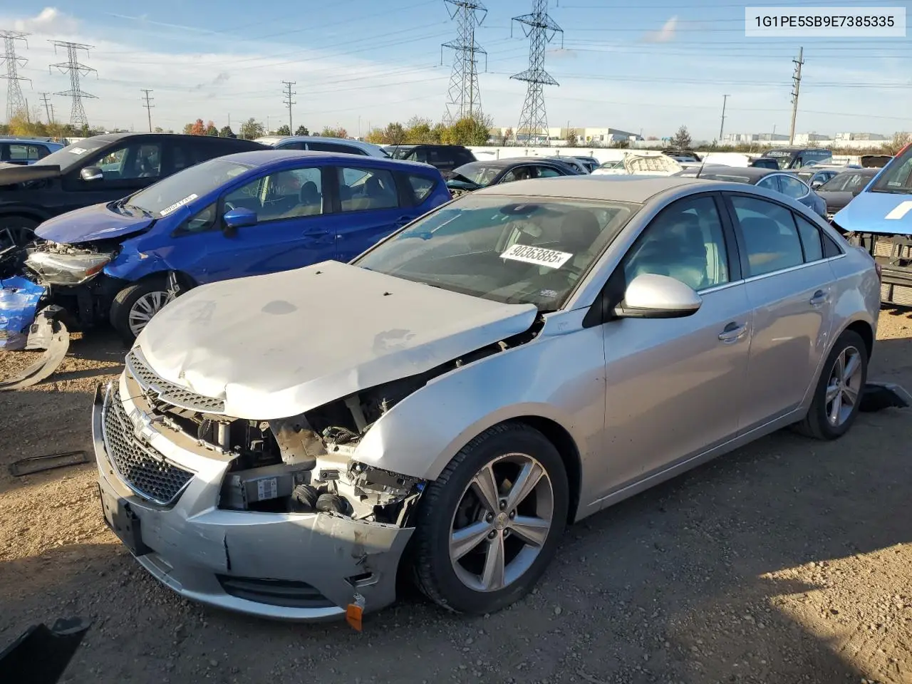 1G1PE5SB9E7385335 2014 Chevrolet Cruze Lt