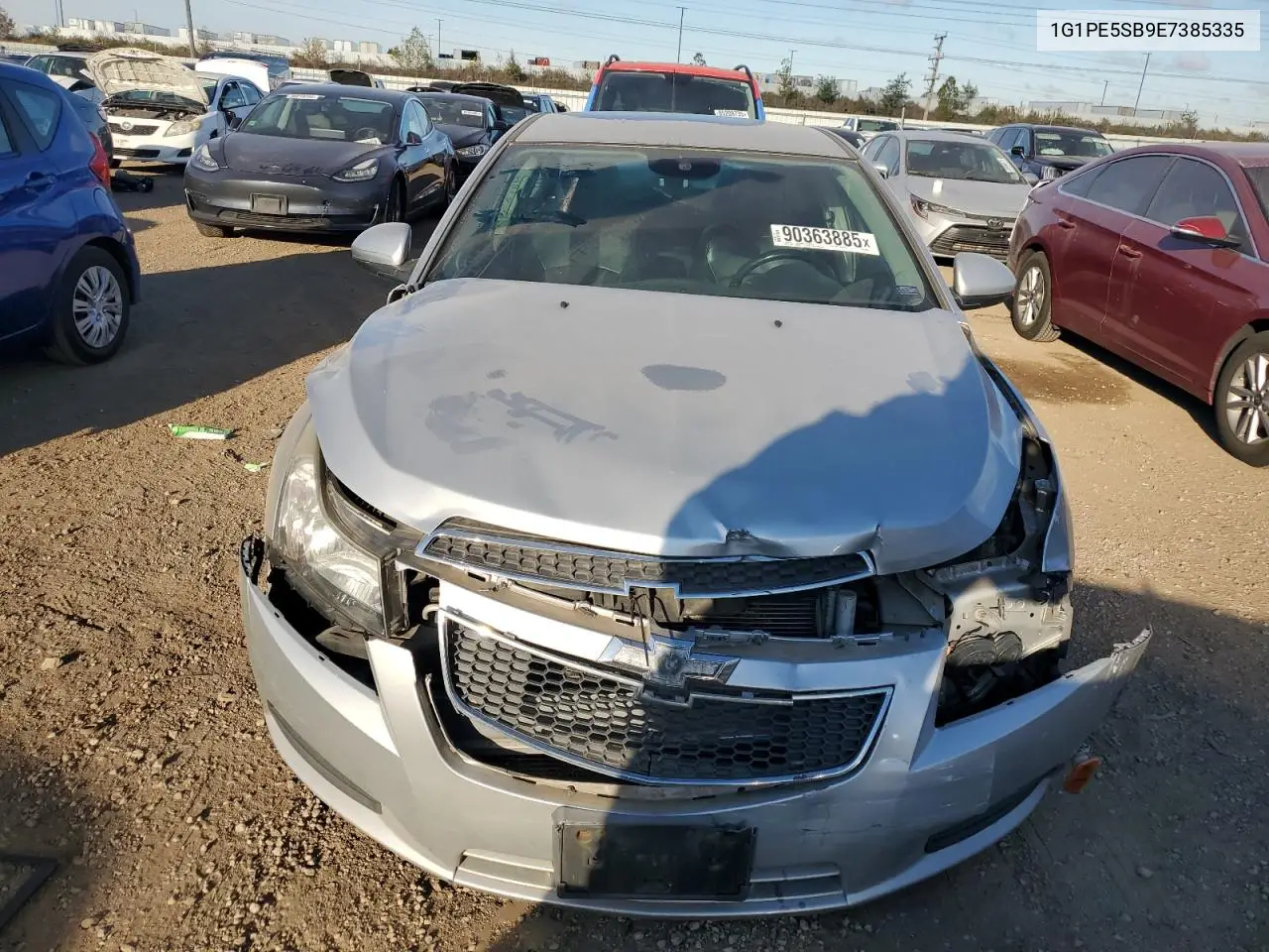 1G1PE5SB9E7385335 2014 Chevrolet Cruze Lt