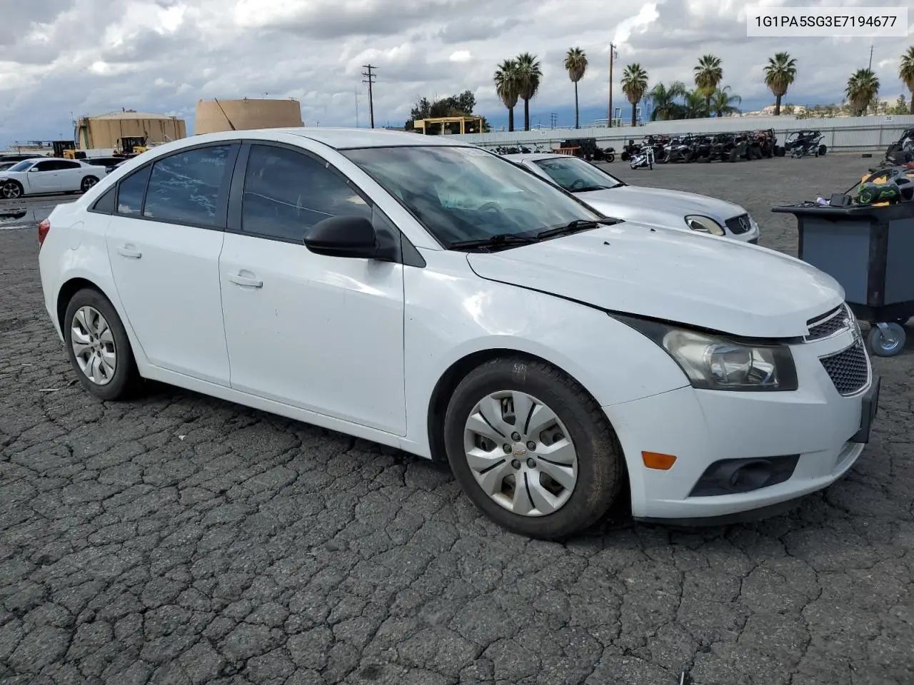 1G1PA5SG3E7194677 2014 Chevrolet Cruze Ls