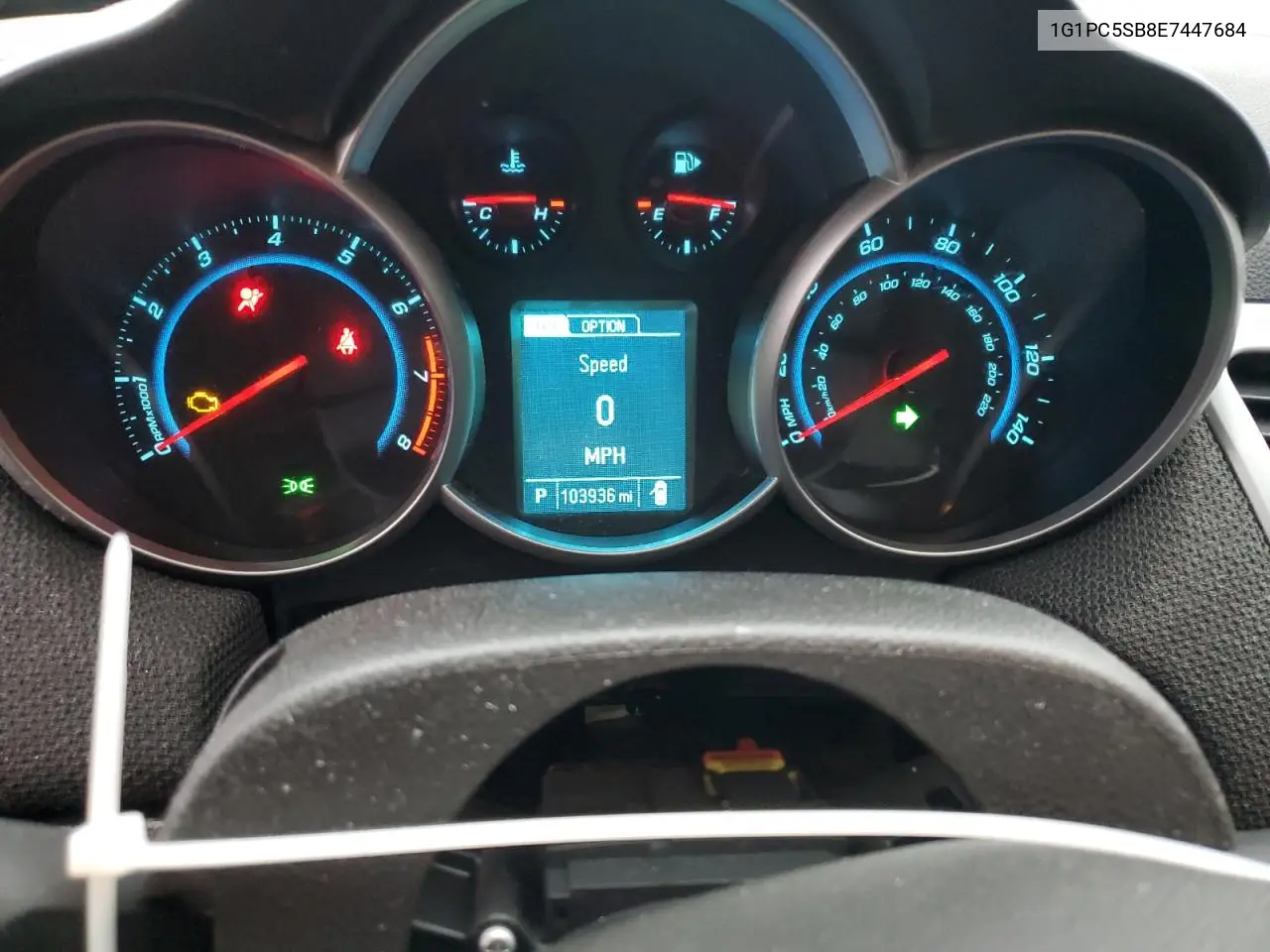 1G1PC5SB8E7447684 2014 Chevrolet Cruze Lt