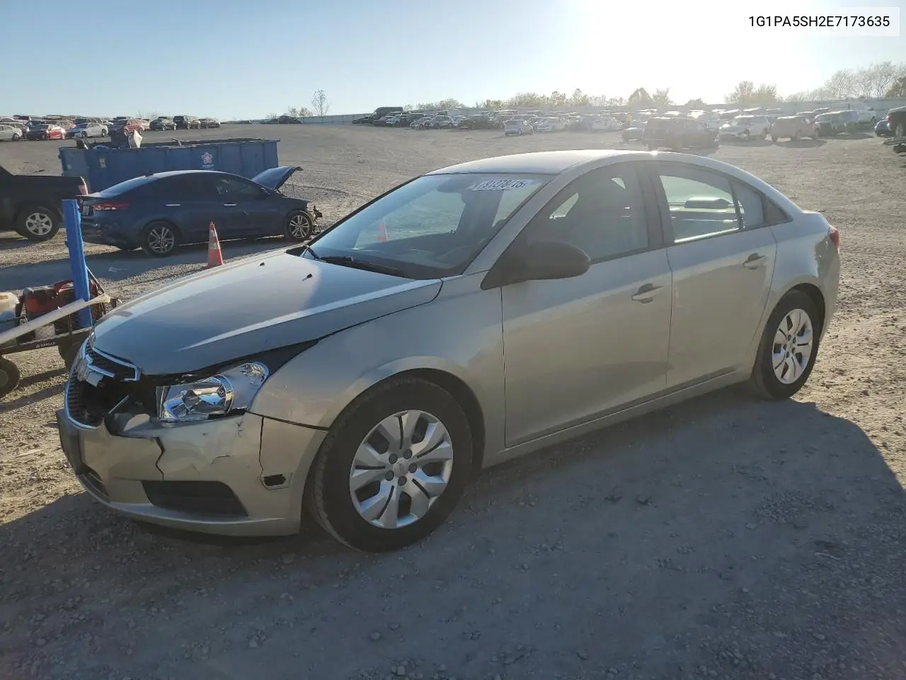 1G1PA5SH2E7173635 2014 Chevrolet Cruze Ls