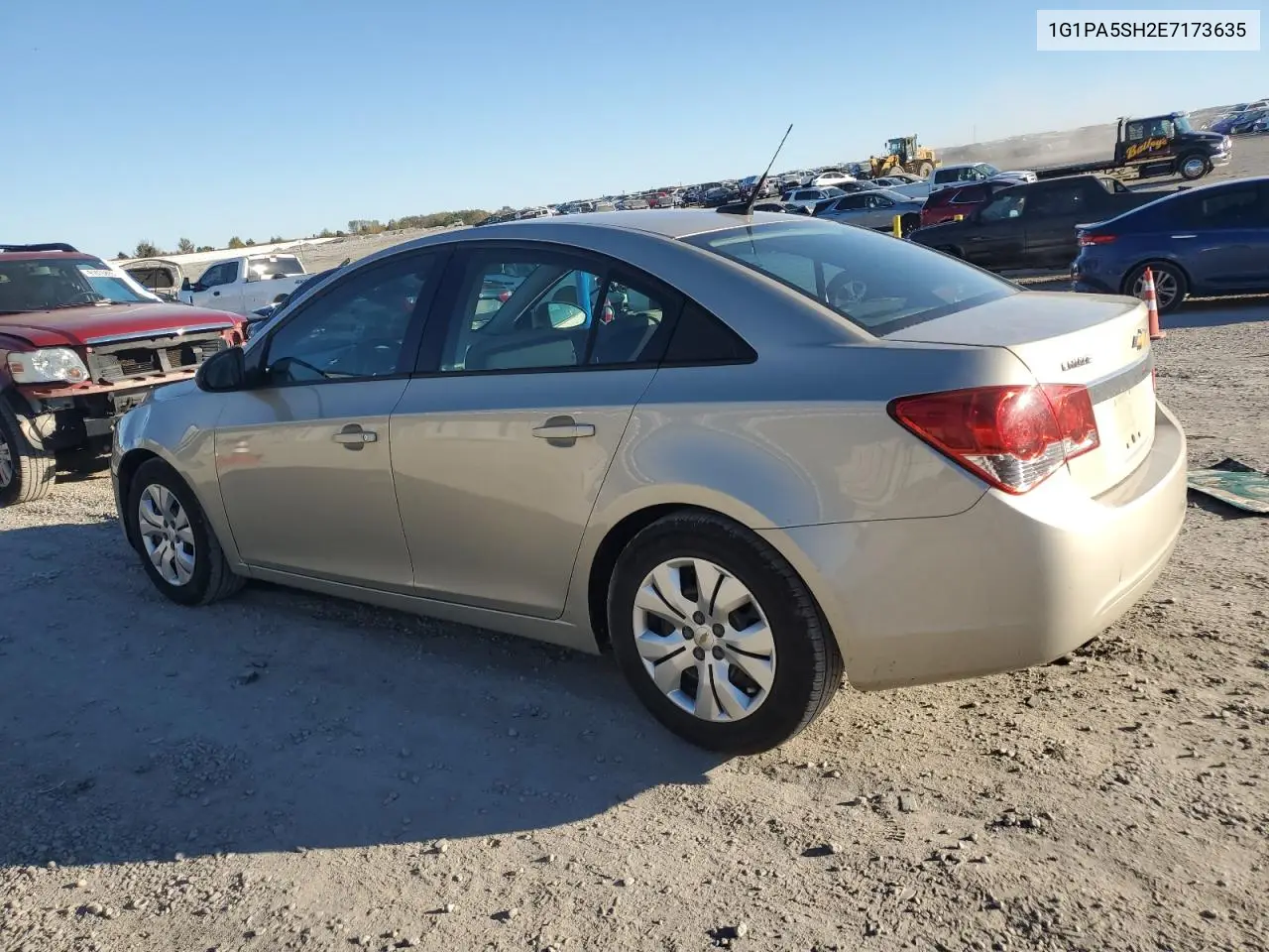 1G1PA5SH2E7173635 2014 Chevrolet Cruze Ls