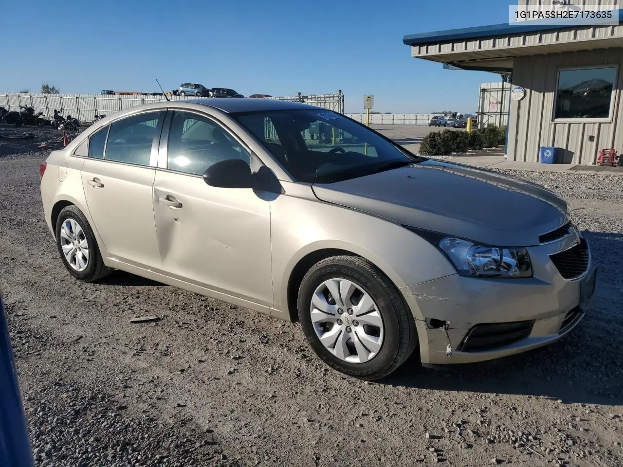 1G1PA5SH2E7173635 2014 Chevrolet Cruze Ls