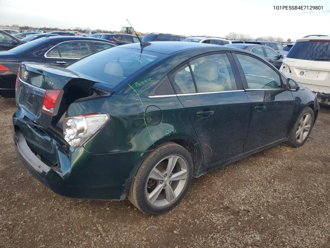 1G1PE5SB4E7129801 2014 Chevrolet Cruze Lt