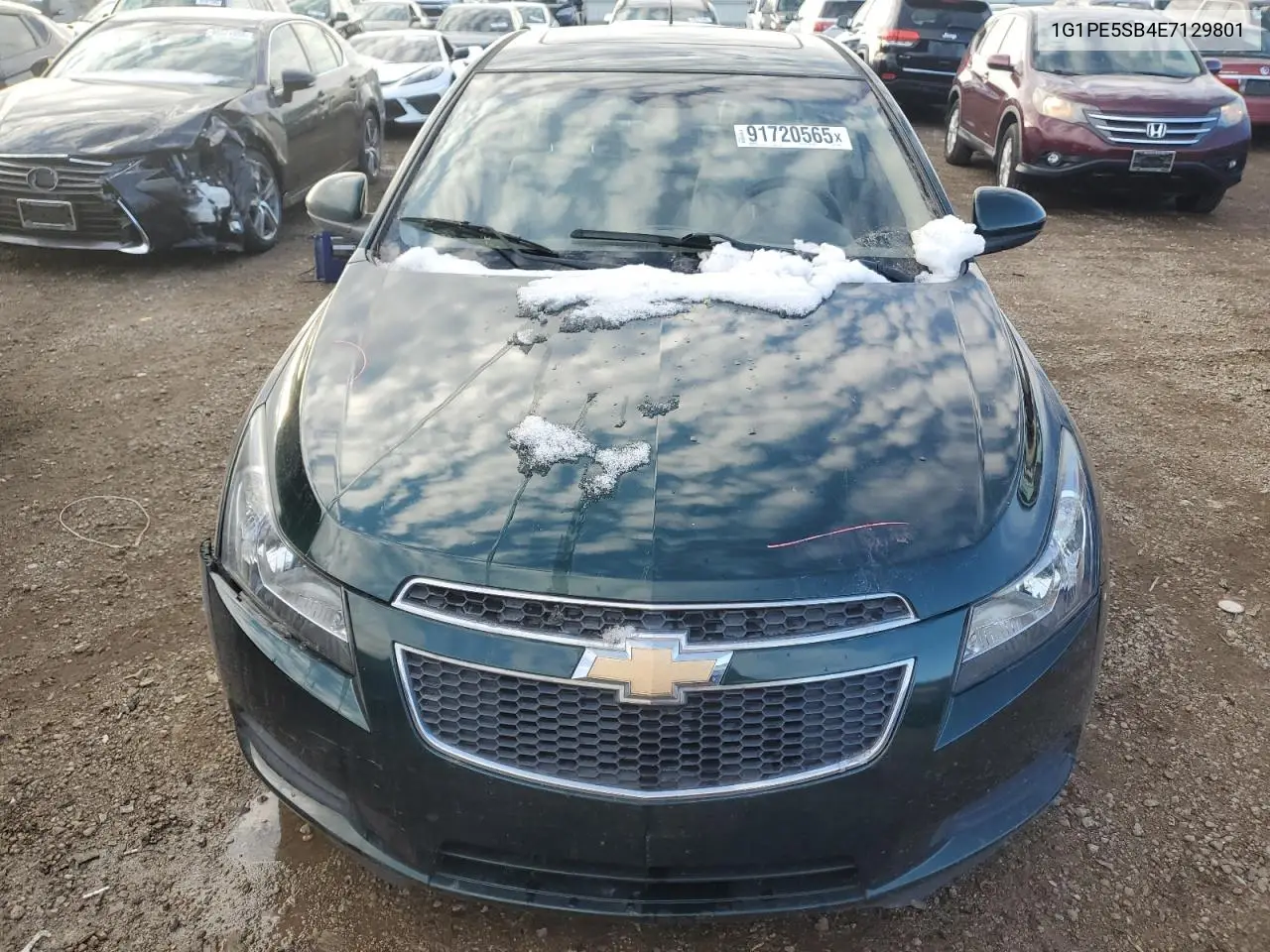 1G1PE5SB4E7129801 2014 Chevrolet Cruze Lt