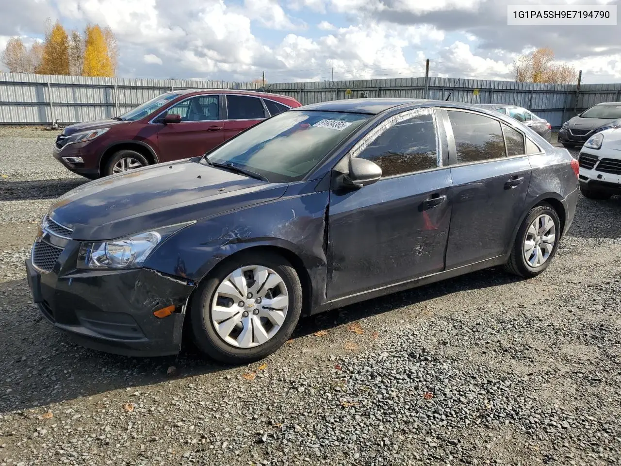 1G1PA5SH9E7194790 2014 Chevrolet Cruze Ls