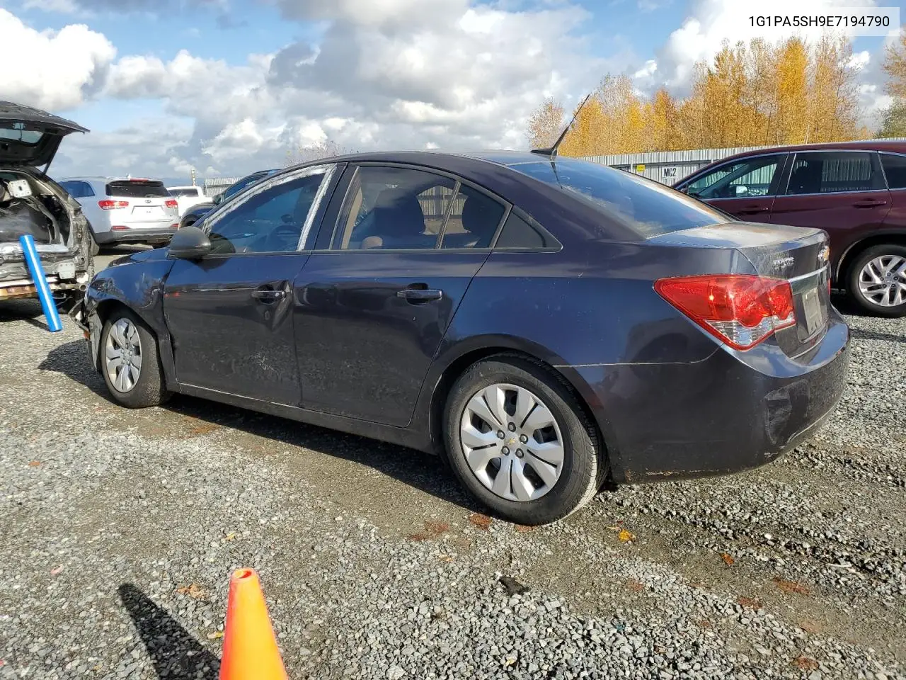 1G1PA5SH9E7194790 2014 Chevrolet Cruze Ls