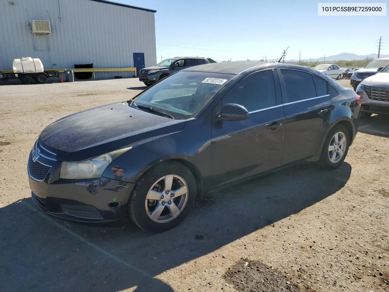 1G1PC5SB9E7259000 2014 Chevrolet Cruze Lt