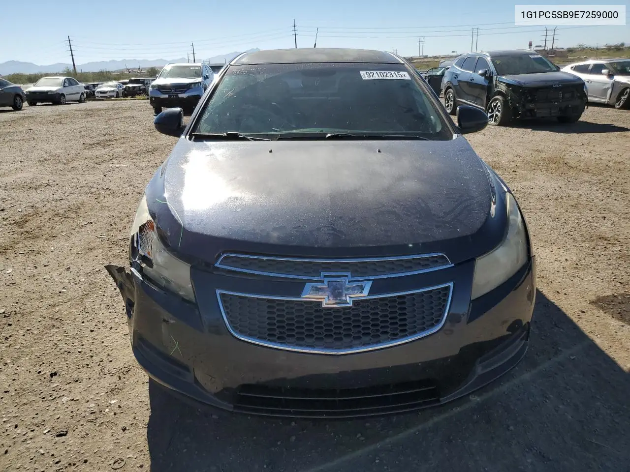 1G1PC5SB9E7259000 2014 Chevrolet Cruze Lt