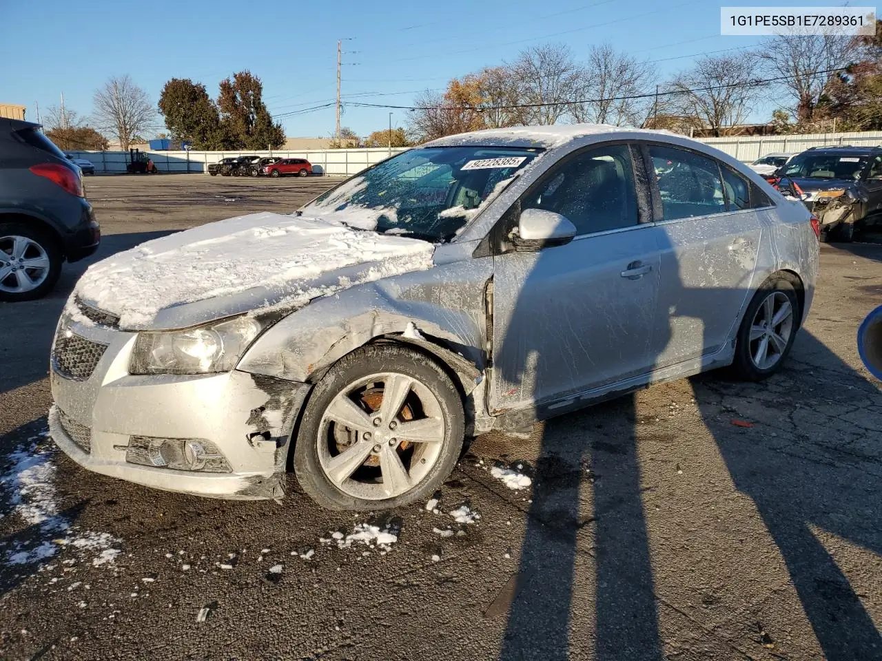 1G1PE5SB1E7289361 2014 Chevrolet Cruze Lt