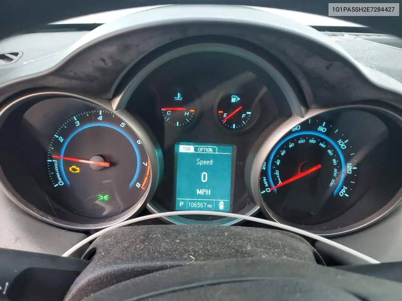 1G1PA5SH2E7284427 2014 Chevrolet Cruze Ls