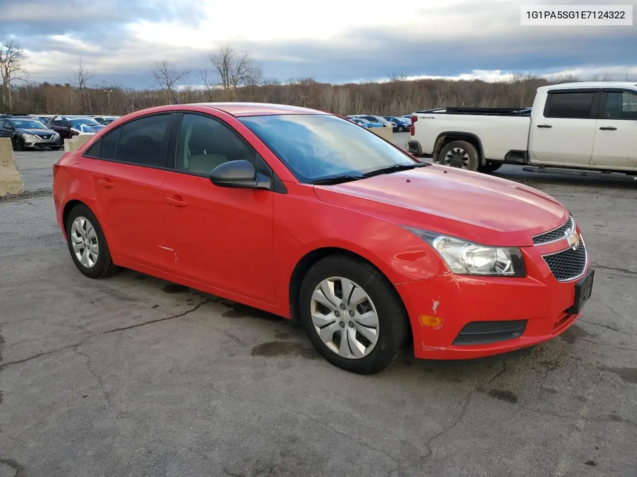 1G1PA5SG1E7124322 2014 Chevrolet Cruze Ls