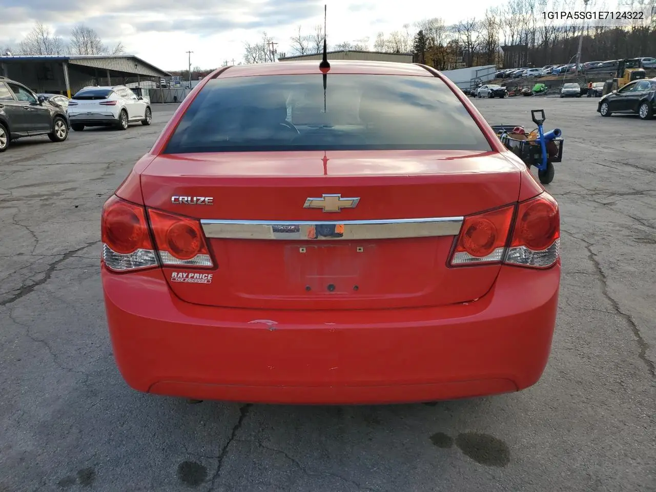 1G1PA5SG1E7124322 2014 Chevrolet Cruze Ls