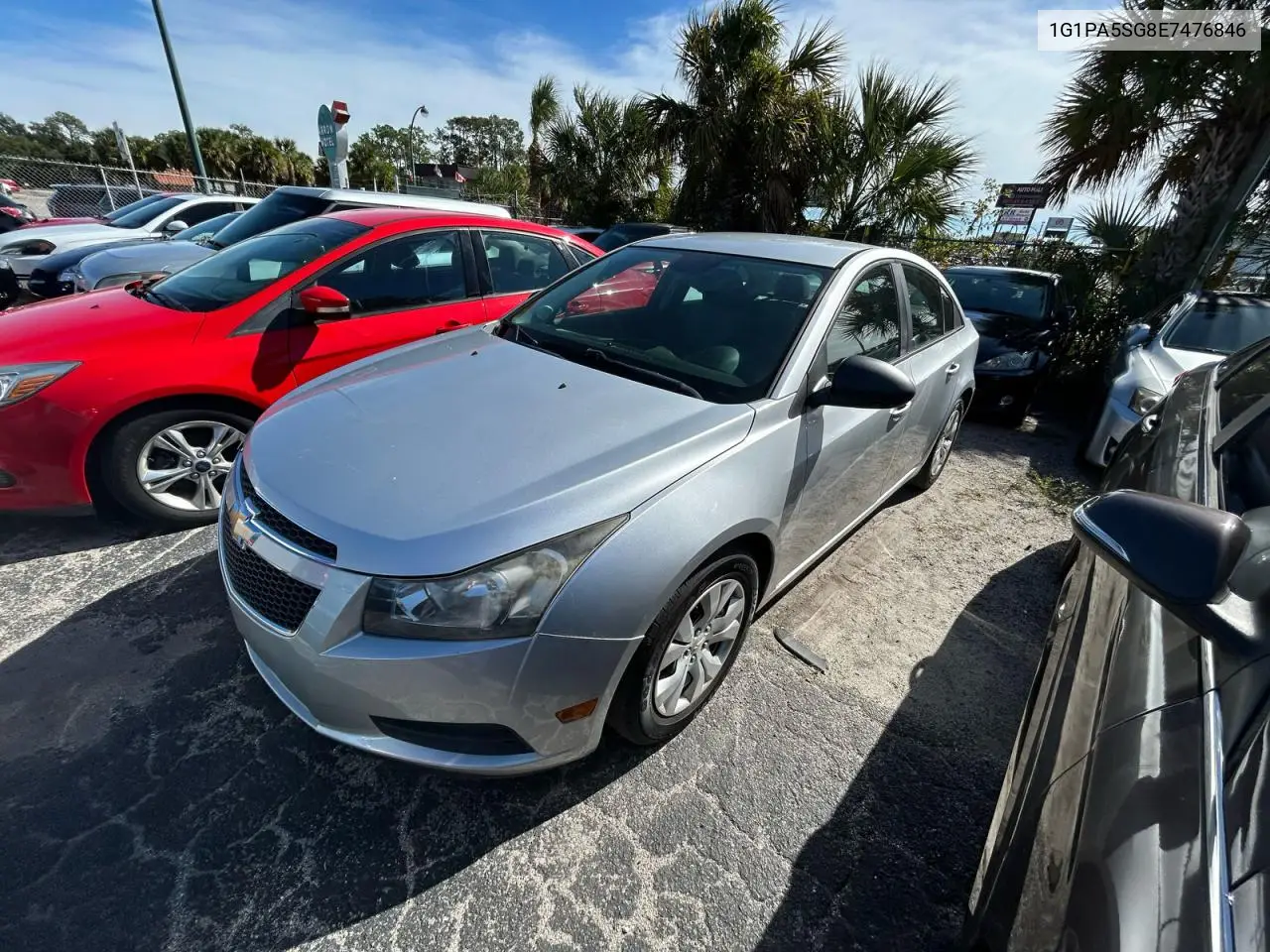 1G1PA5SG8E7476846 2014 Chevrolet Cruze Ls