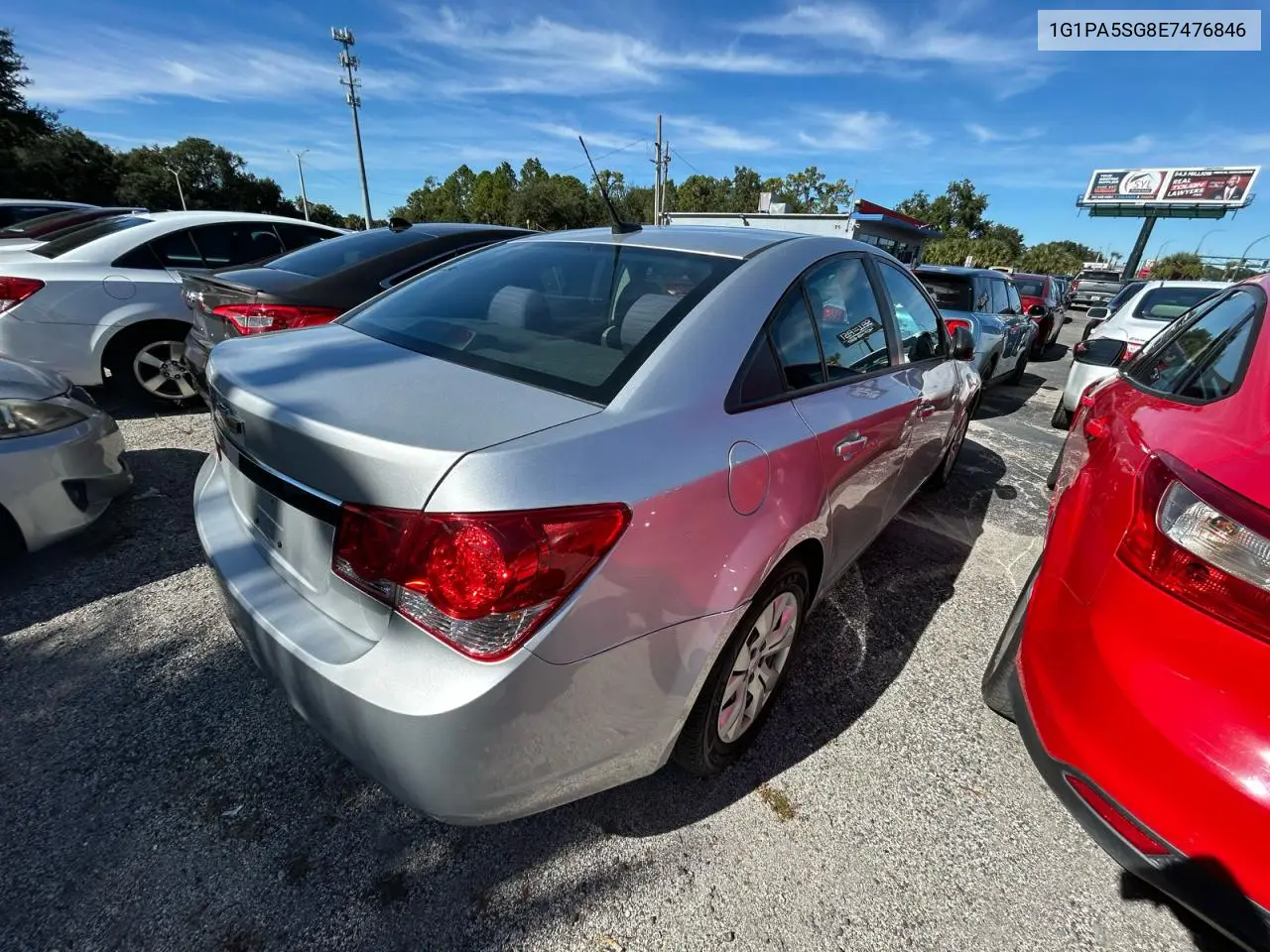 1G1PA5SG8E7476846 2014 Chevrolet Cruze Ls