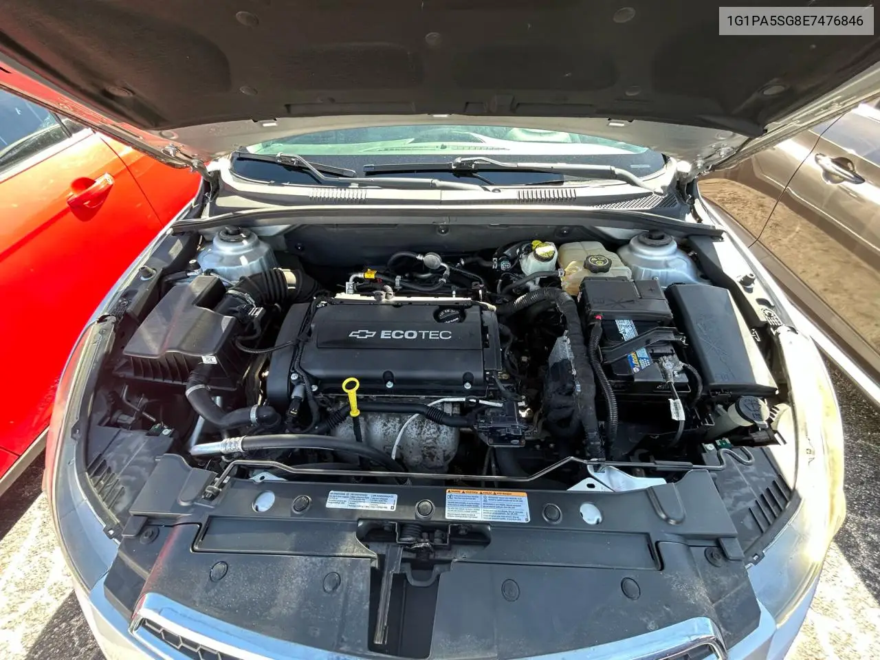 1G1PA5SG8E7476846 2014 Chevrolet Cruze Ls