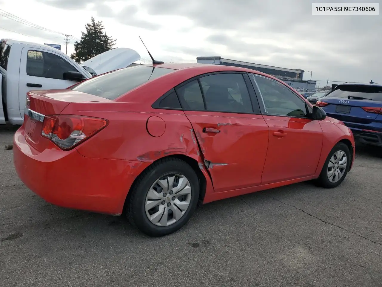 1G1PA5SH9E7340606 2014 Chevrolet Cruze Ls