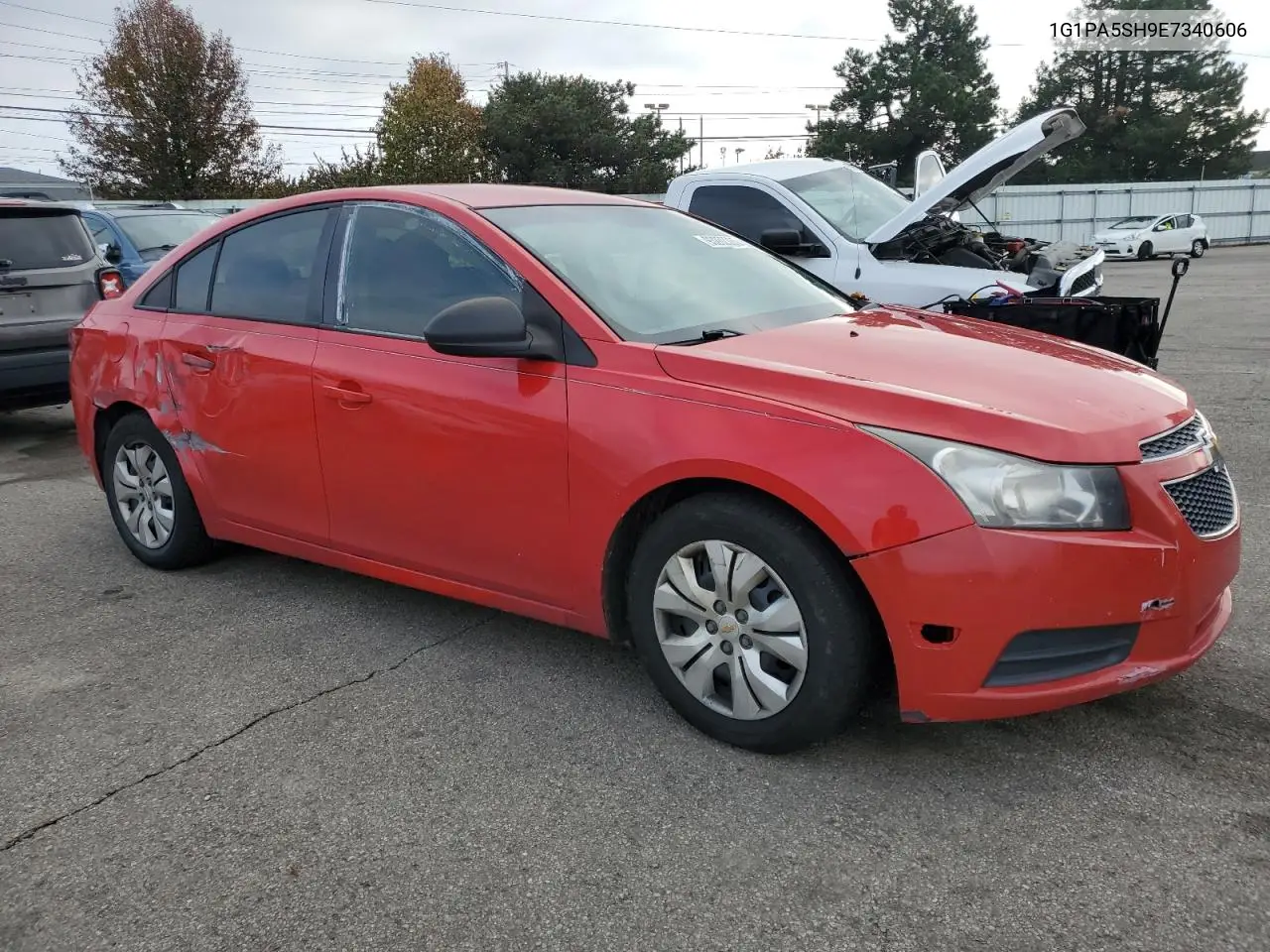 1G1PA5SH9E7340606 2014 Chevrolet Cruze Ls