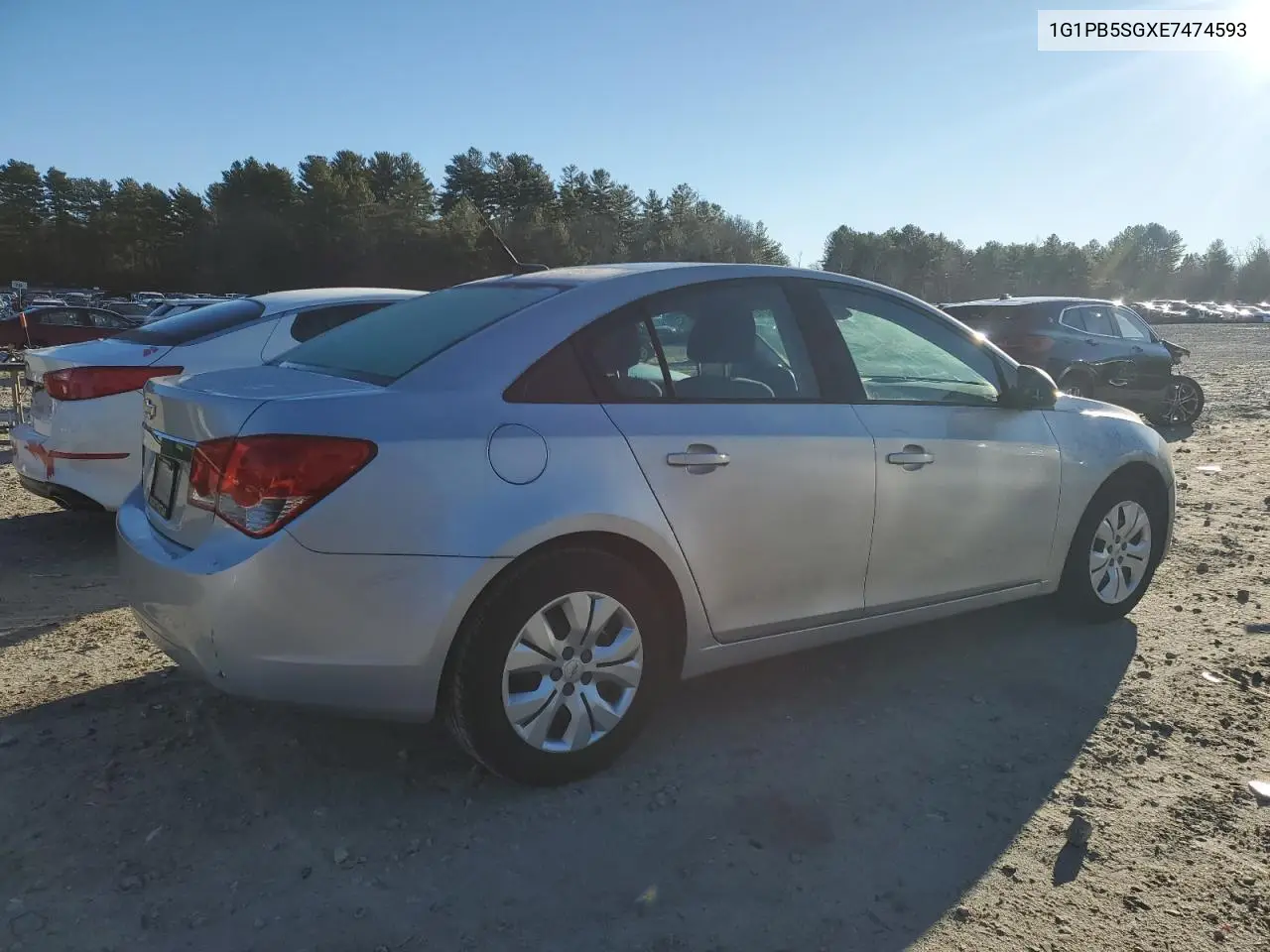 1G1PB5SGXE7474593 2014 Chevrolet Cruze Ls