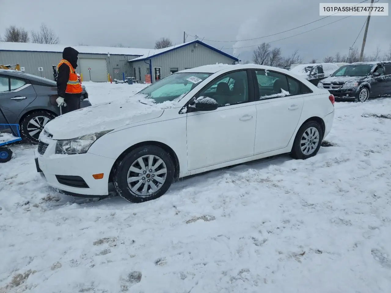 1G1PA5SH5E7477722 2014 Chevrolet Cruze Ls