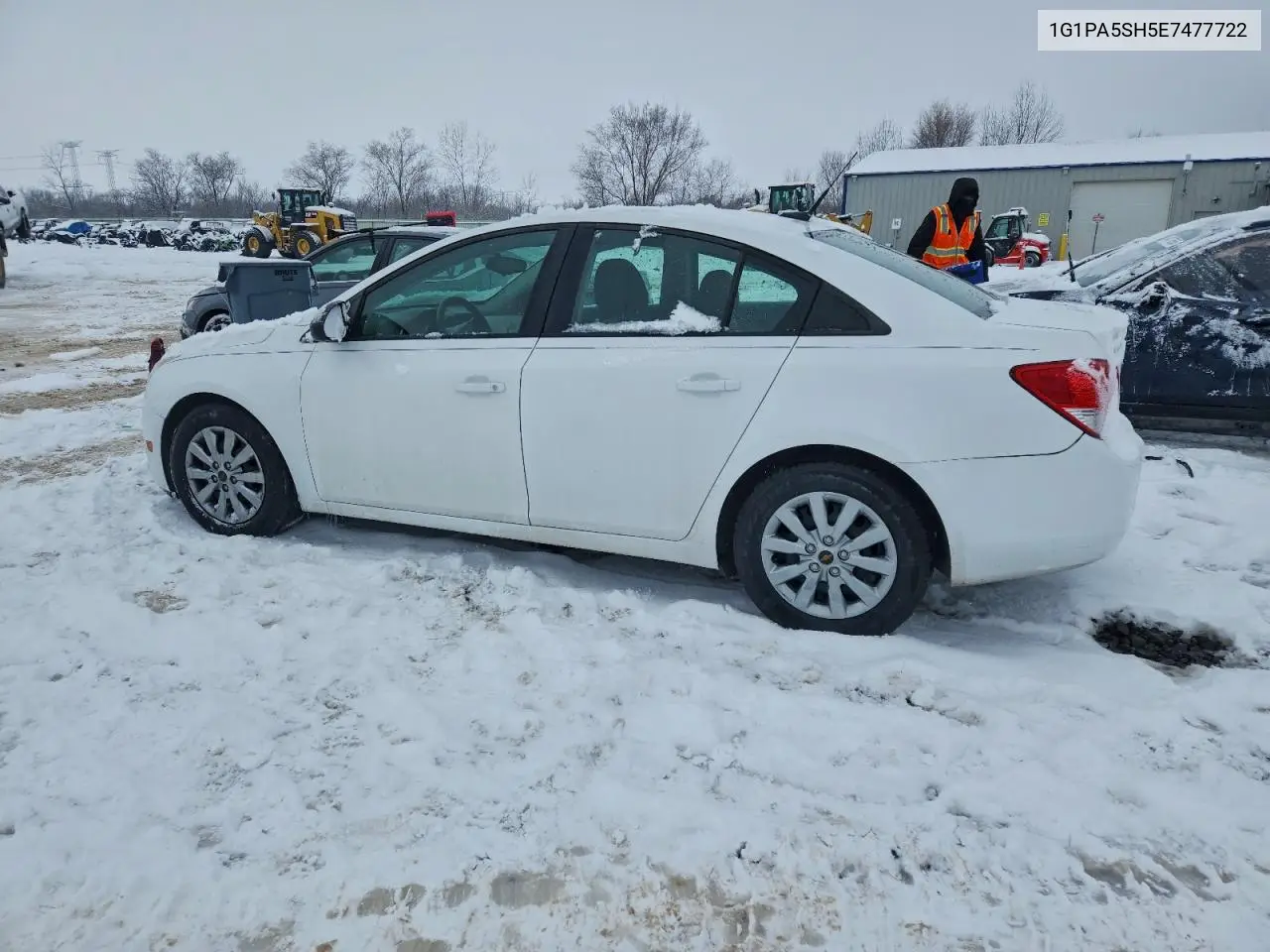 1G1PA5SH5E7477722 2014 Chevrolet Cruze Ls