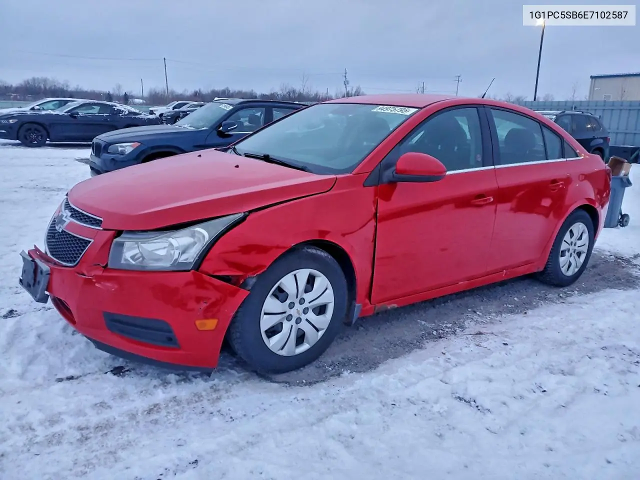 1G1PC5SB6E7102587 2014 Chevrolet Cruze Lt