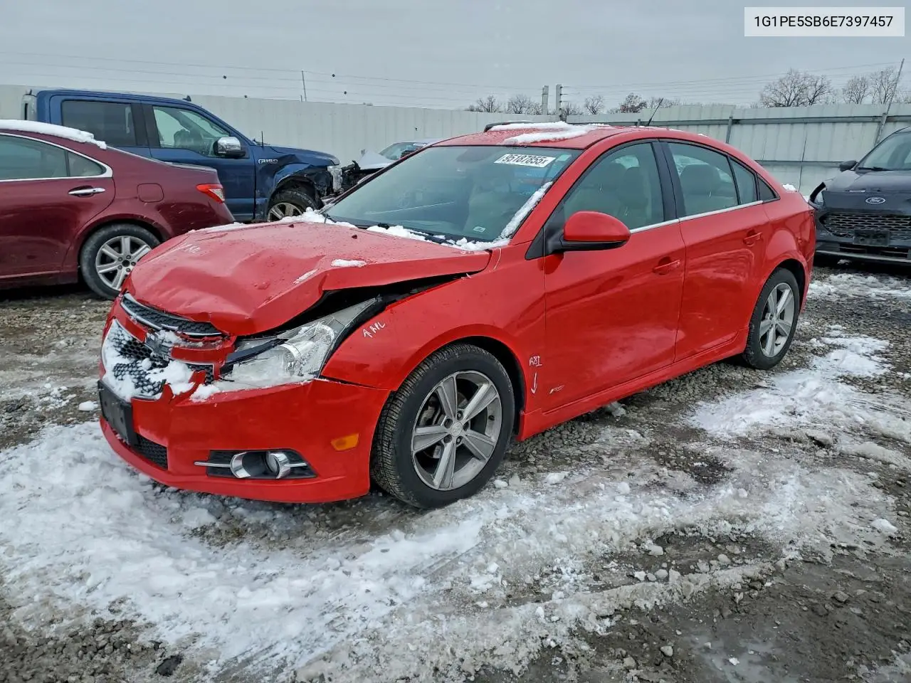 1G1PE5SB6E7397457 2014 Chevrolet Cruze Lt