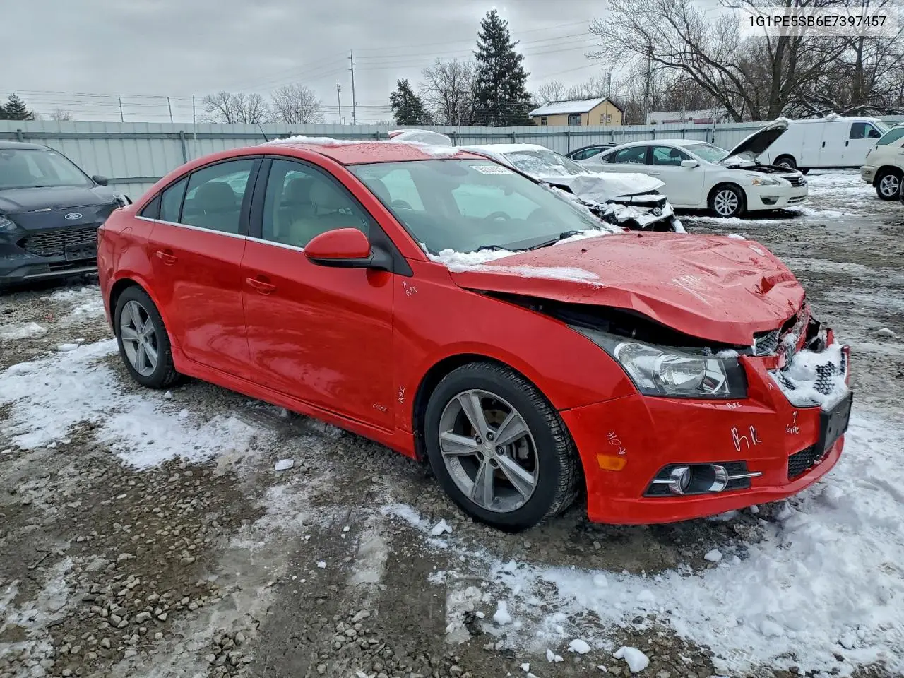 1G1PE5SB6E7397457 2014 Chevrolet Cruze Lt
