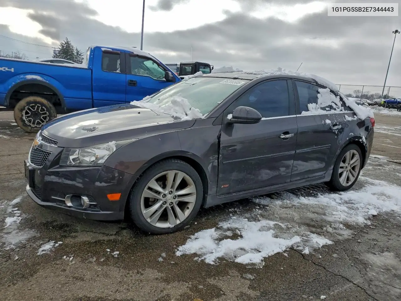 1G1PG5SB2E7344443 2014 Chevrolet Cruze Ltz