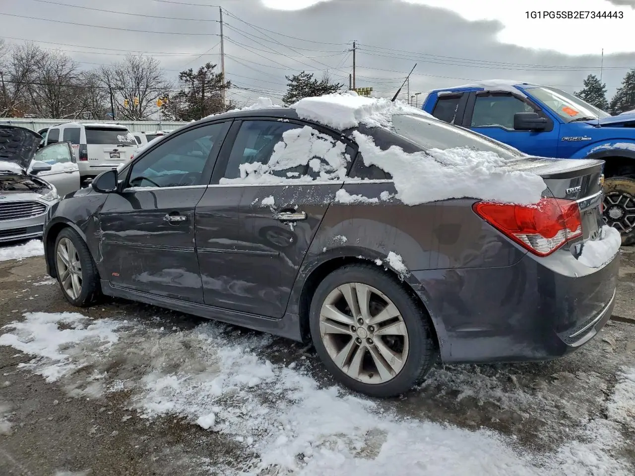 1G1PG5SB2E7344443 2014 Chevrolet Cruze Ltz