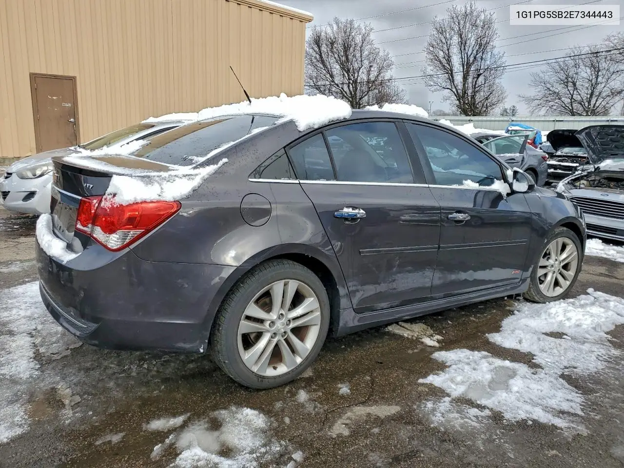 1G1PG5SB2E7344443 2014 Chevrolet Cruze Ltz