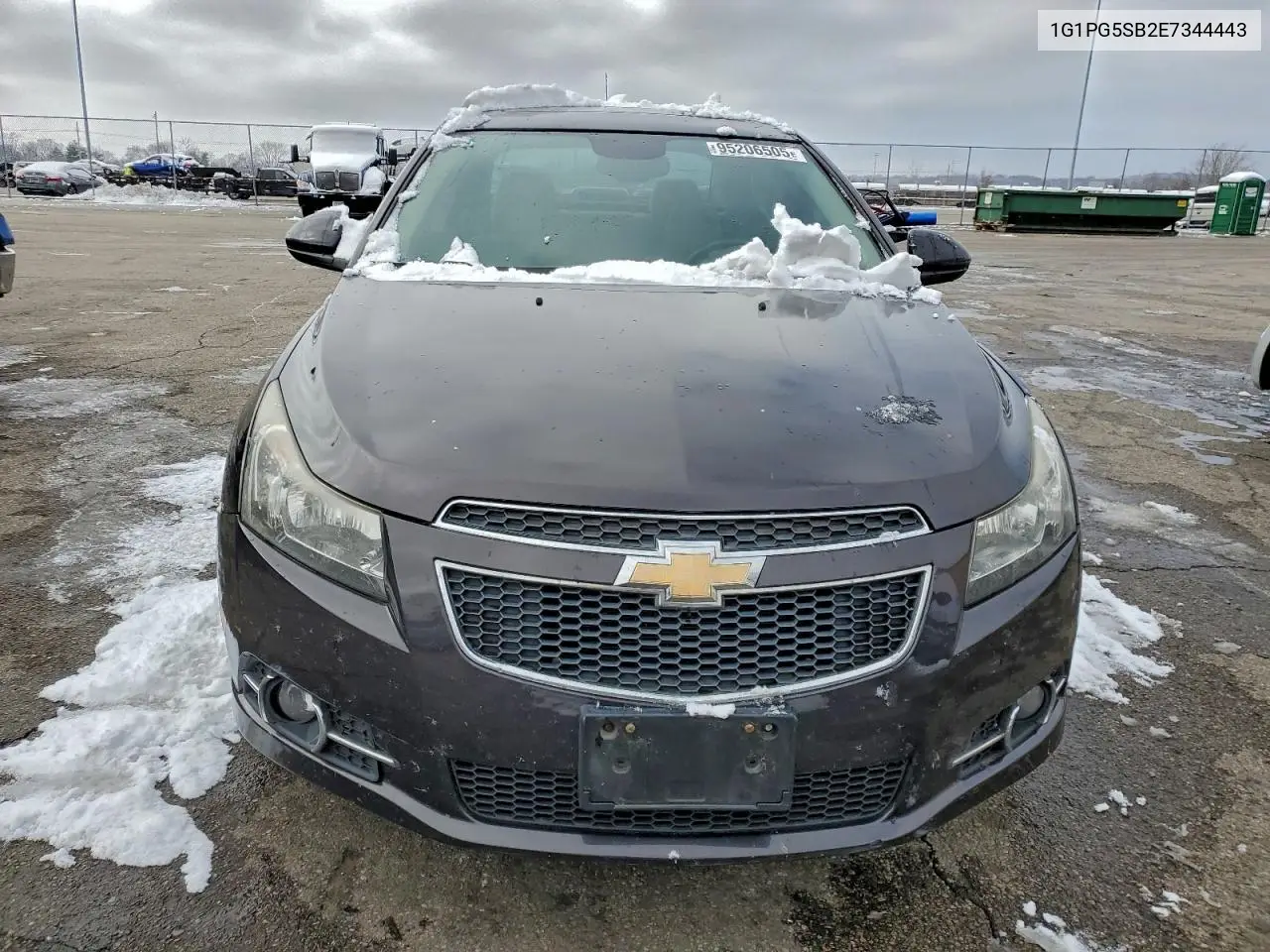 1G1PG5SB2E7344443 2014 Chevrolet Cruze Ltz