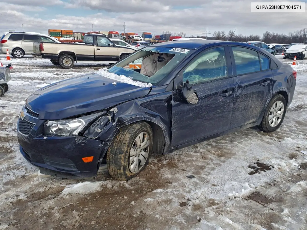 1G1PA5SH8E7404571 2014 Chevrolet Cruze Ls
