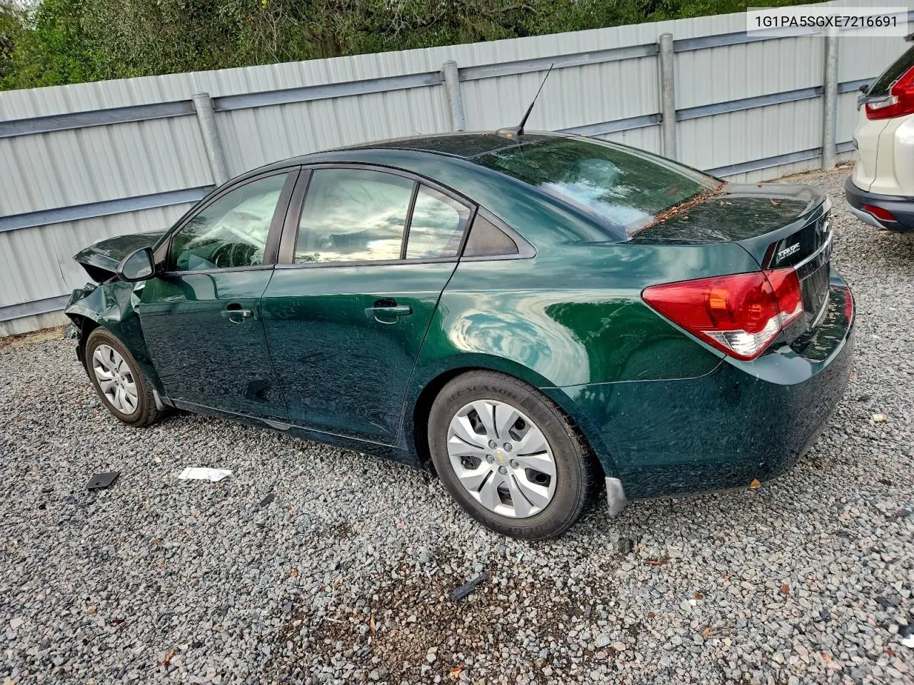 1G1PA5SGXE7216691 2014 Chevrolet Cruze Ls