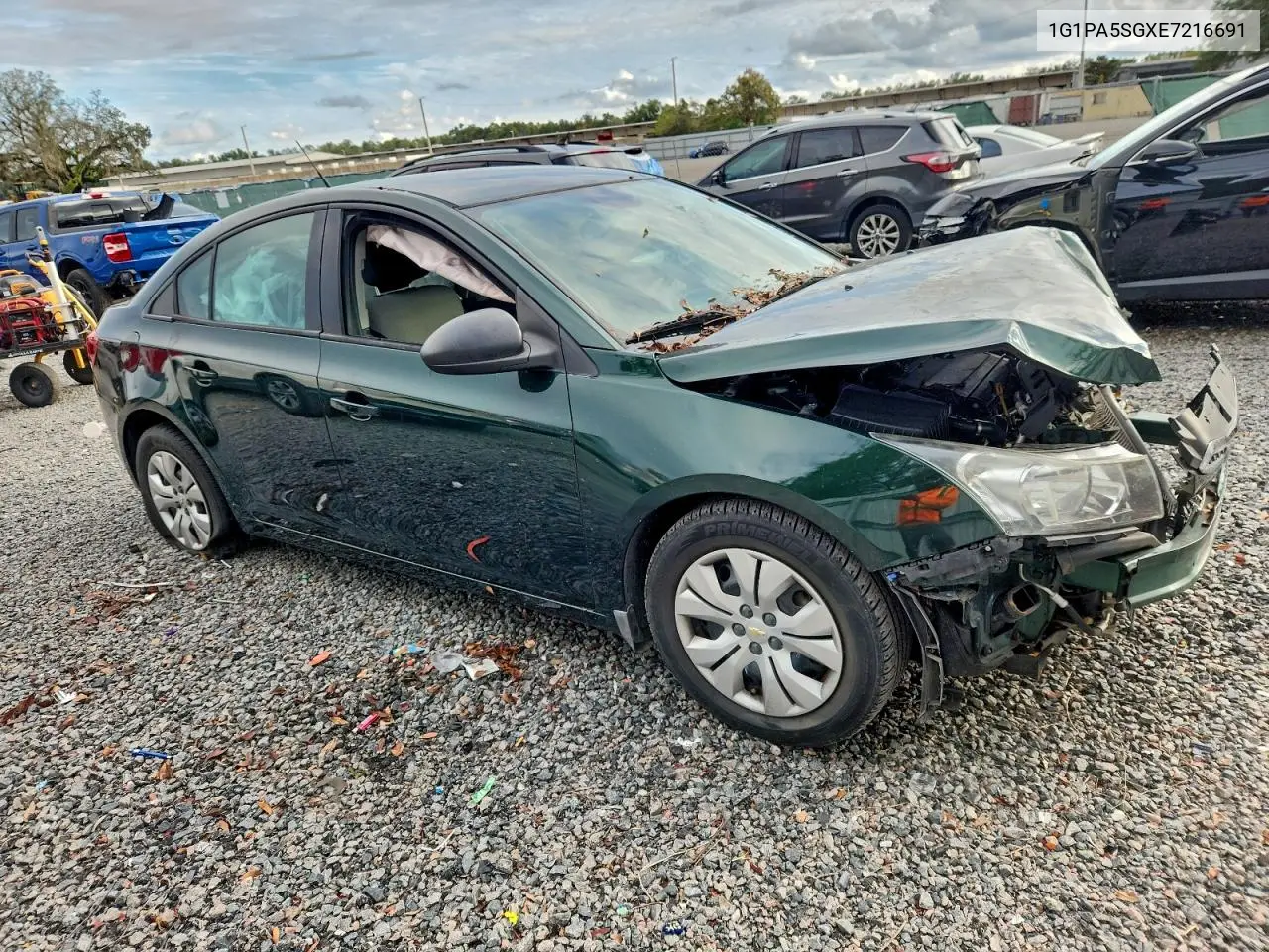 1G1PA5SGXE7216691 2014 Chevrolet Cruze Ls