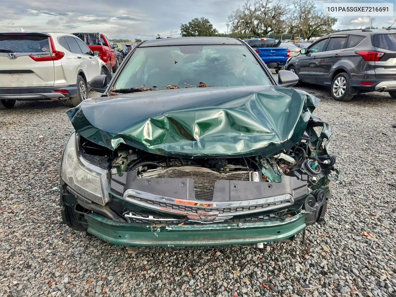 1G1PA5SGXE7216691 2014 Chevrolet Cruze Ls