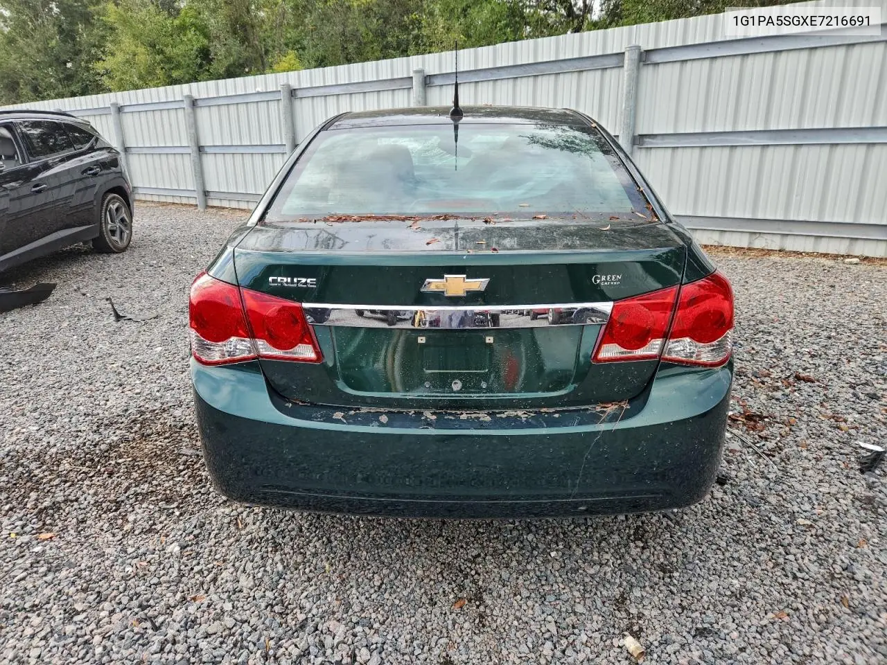 1G1PA5SGXE7216691 2014 Chevrolet Cruze Ls