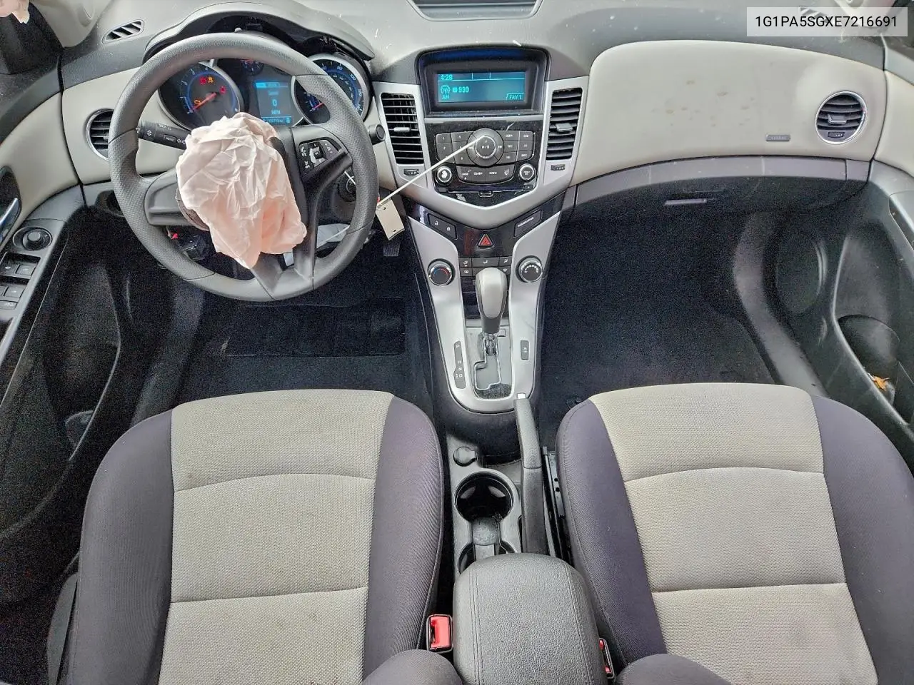 1G1PA5SGXE7216691 2014 Chevrolet Cruze Ls