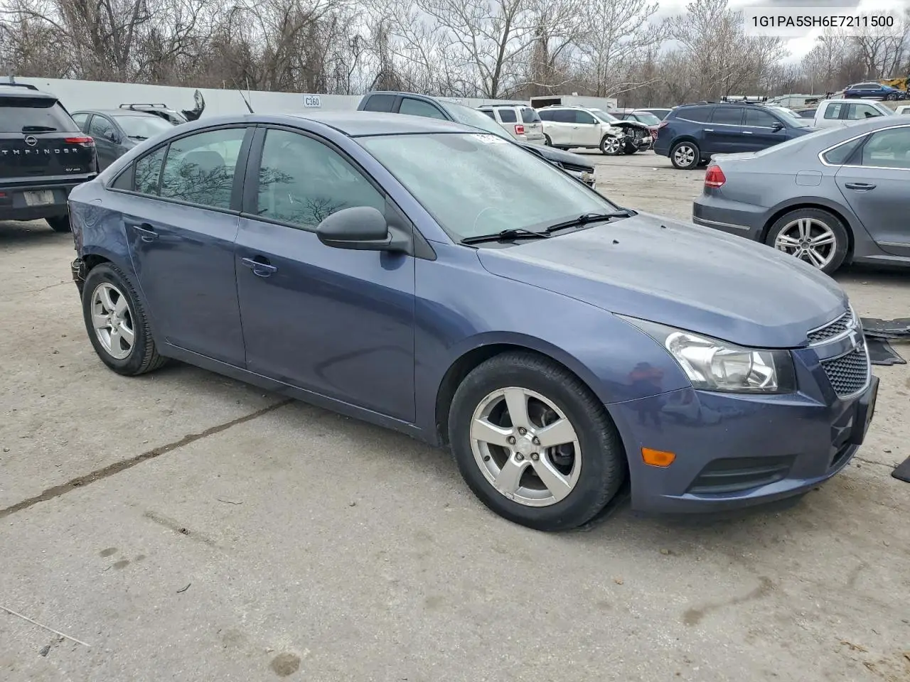 1G1PA5SH6E7211500 2014 Chevrolet Cruze Ls