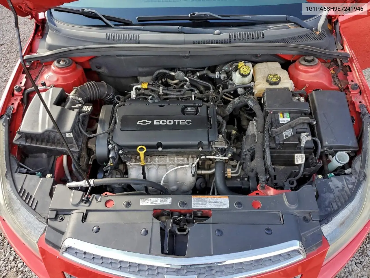 1G1PA5SH9E7241946 2014 Chevrolet Cruze Ls