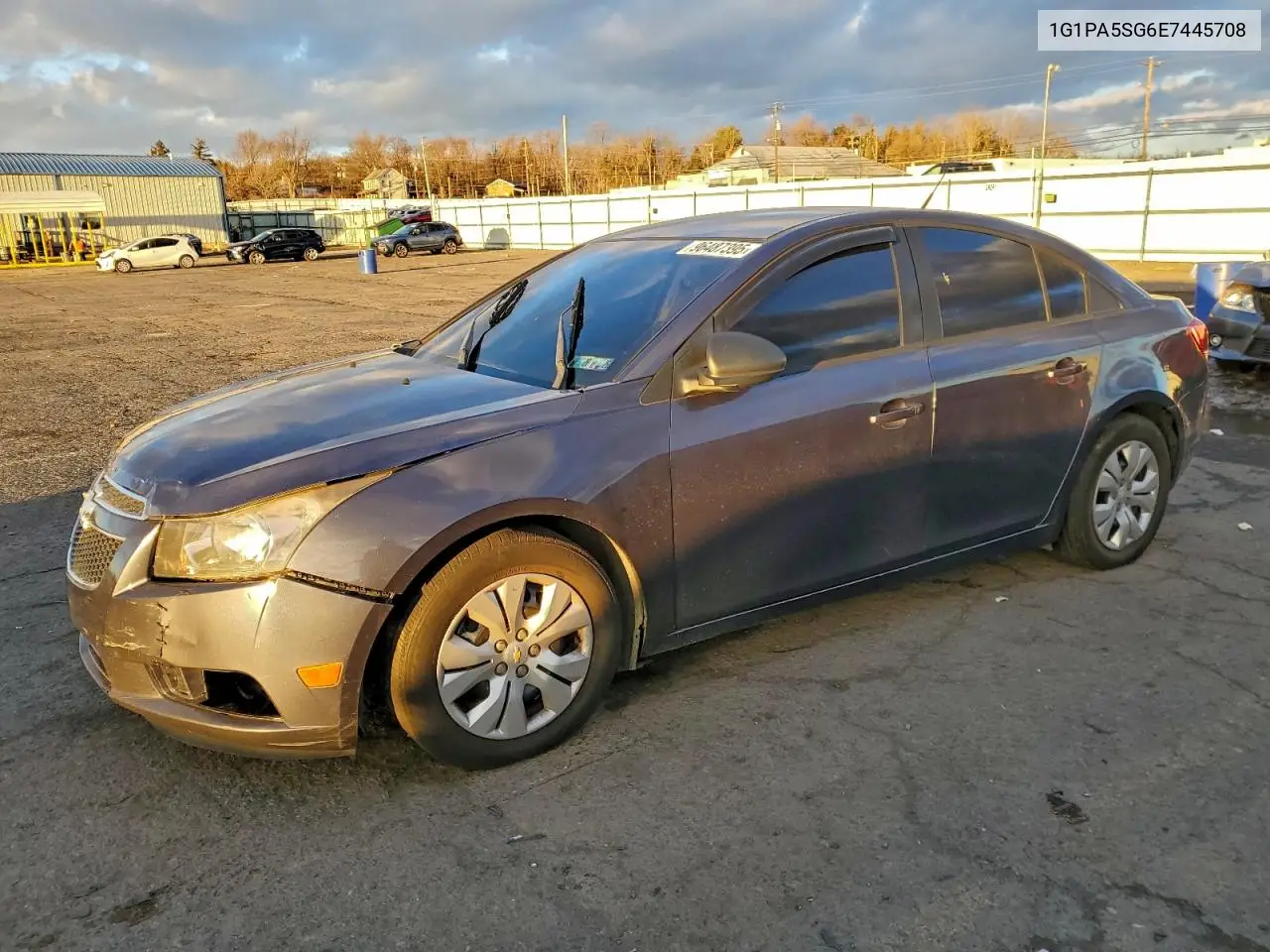 1G1PA5SG6E7445708 2014 Chevrolet Cruze Ls