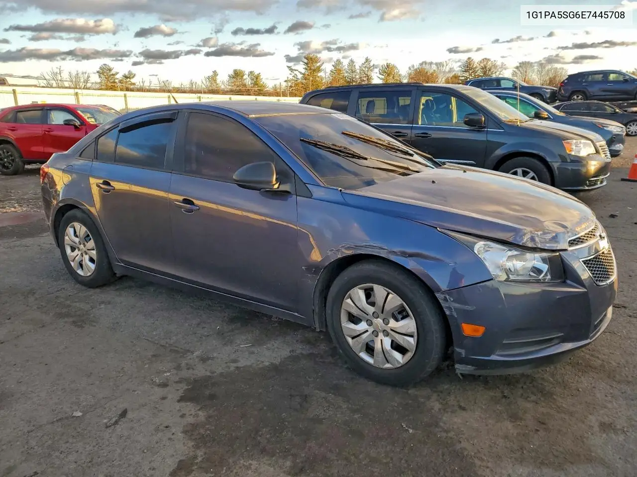 1G1PA5SG6E7445708 2014 Chevrolet Cruze Ls