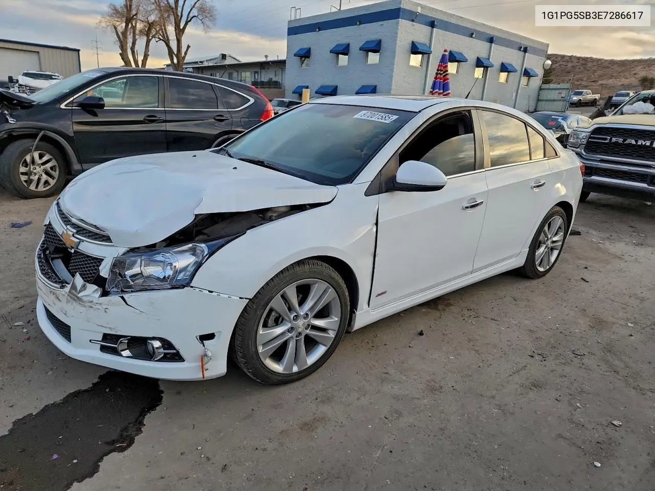 1G1PG5SB3E7286617 2014 Chevrolet Cruze Ltz