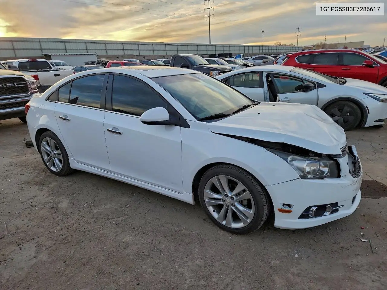 1G1PG5SB3E7286617 2014 Chevrolet Cruze Ltz