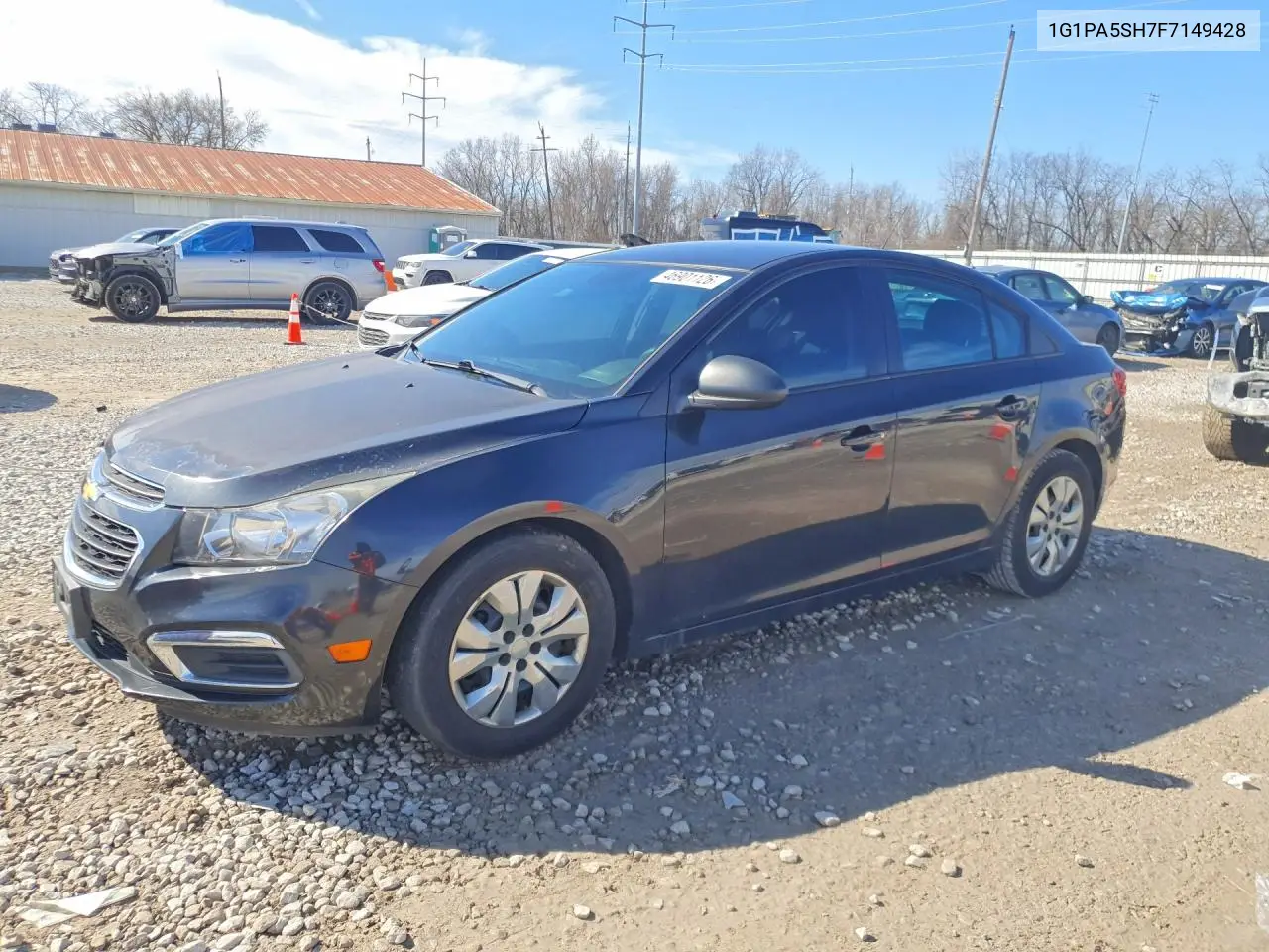 1G1PA5SH7F7149428 2015 Chevrolet Cruze Ls
